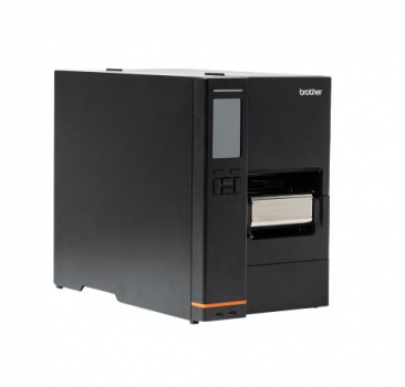 Preview: Brother TJ-4522TN 4 Zoll Etikettendrucker für den industriellen Einsatz mit einer Druckbreite von bis zu 104 mm und einer Druckgeschwindigkeit von bis zu 305 mm/Sek., einem Touch-Display und einem internen Etiketten-Aufwickler.