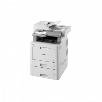 Preview: Brother MFC-L9570CDWT Professioneller WLAN 4-in-1 Farblaser-Mulitfunktionsdrucker. inkl. Zusatzmagazin  - Abbildung zeigt Gerät mit optionalem Zubehör*