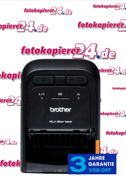 RJ-2035B Mobiler 2 Zoll Drucker, der nur 215 g wiegt und Belege bis zu 58 mm Medienbreite über Bluetooth druckt.