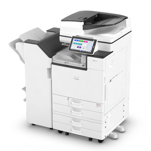 Ricoh IM C3000A - MFC  A4/A3 - Dualscanner Kopierer LAN  - Abbildung zeigt Gerät mit optionalem Zubehör* (inkl. Toner)